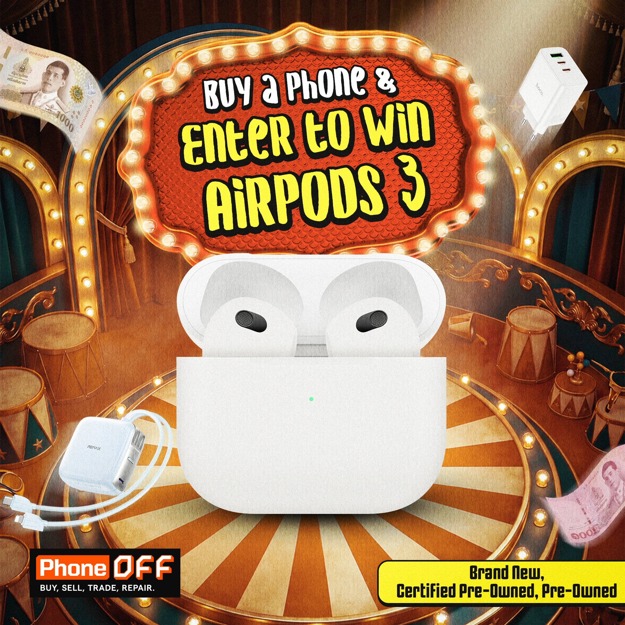 Lucky Draw - Buy a phone & enter to win AirPods 3