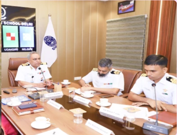 Indian Navy School Leadership Meeting