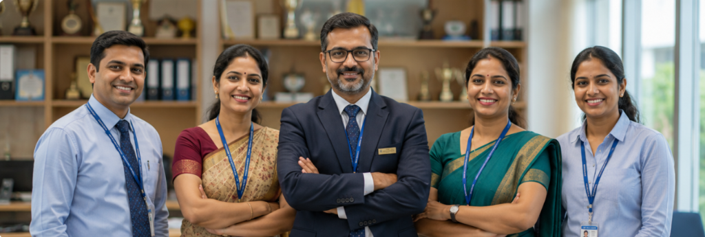 School staff team