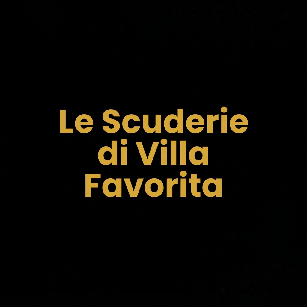 Le Scuderie di Villa Favorita