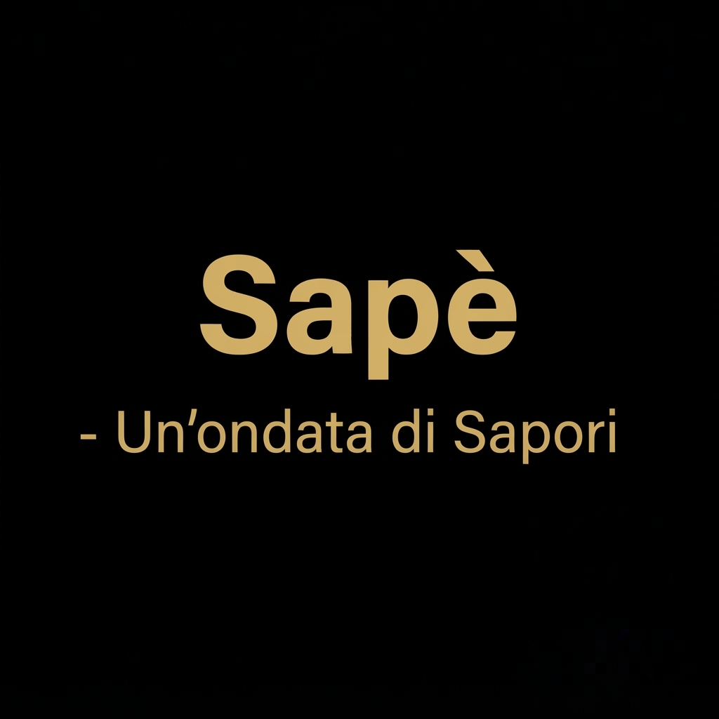 Sapè - Un'ondata di Sapori