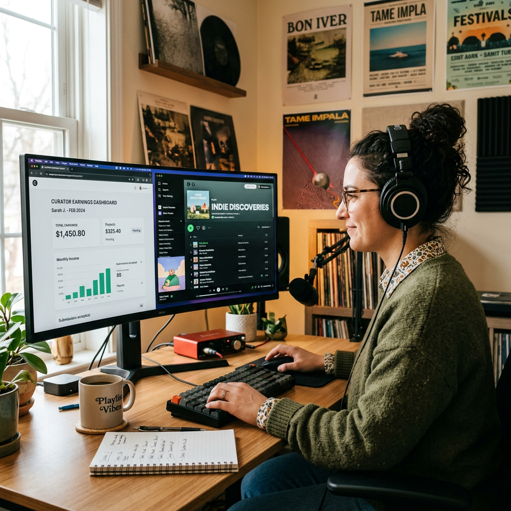 Best Sites Like Playlist Push for Curators: Earn as You Review Music