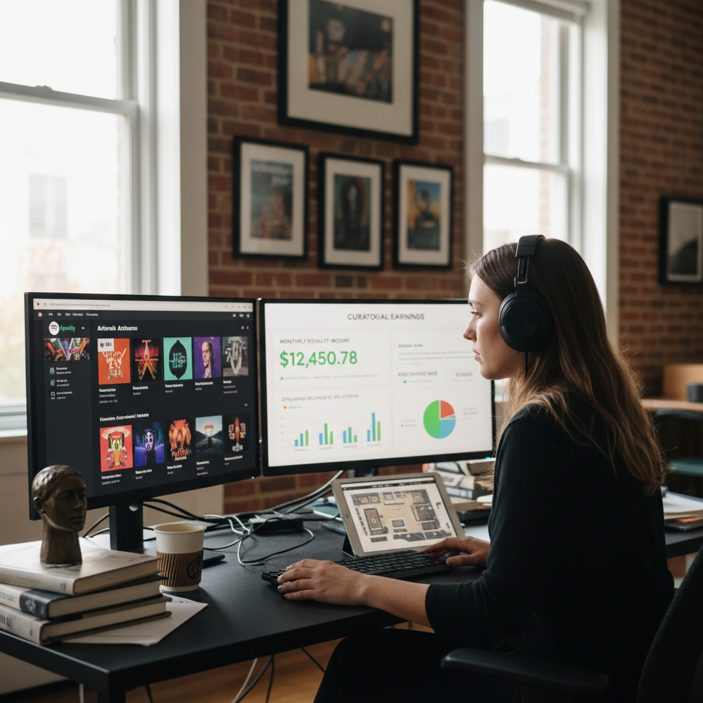 Become a Side Hustle Music Curator: Earn Money Reviewing Songs