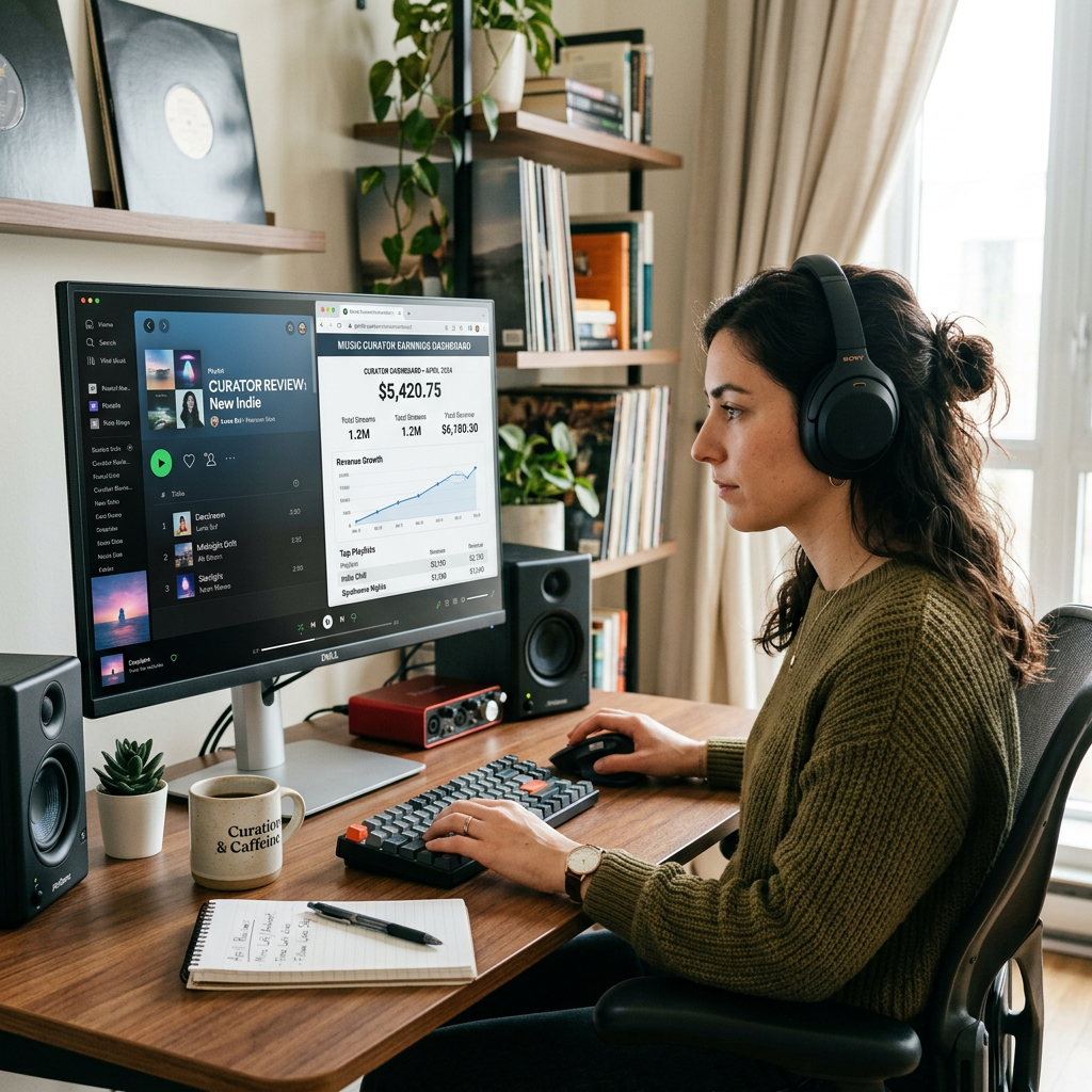 Explore Music Curator Jobs on Spotify: Earn Money Reviewing Songs