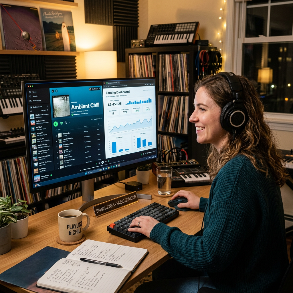 How to Earn Passive Income Through Spotify Playlists