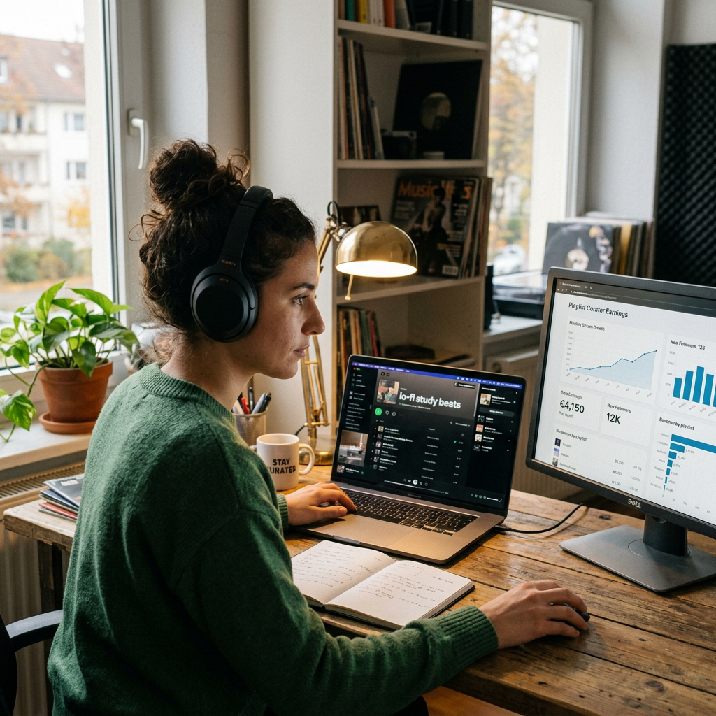 The Playlist Curator Side Hustle: How to Cash In on Your Passion for Music