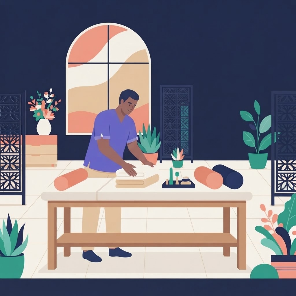 Technique preparation for 10 Science-Backed Health Benefits of Regular Massage Therapy
