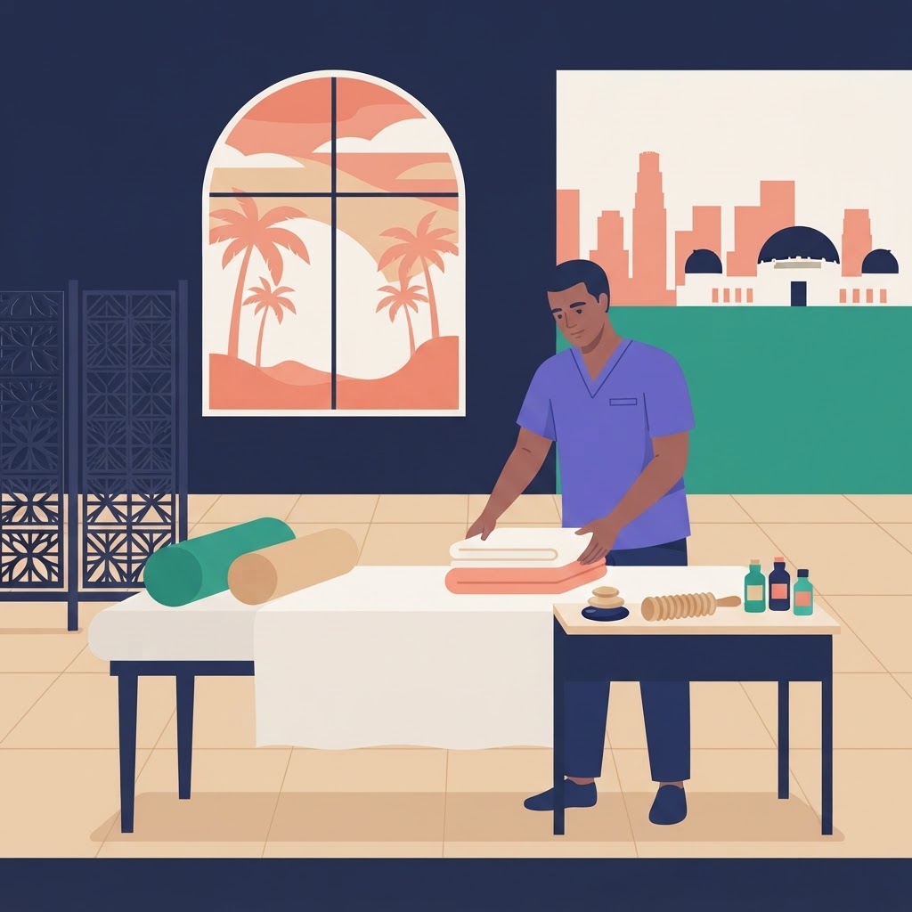 Technique preparation for Male Massage Near Me Now: Find Professional Therapists