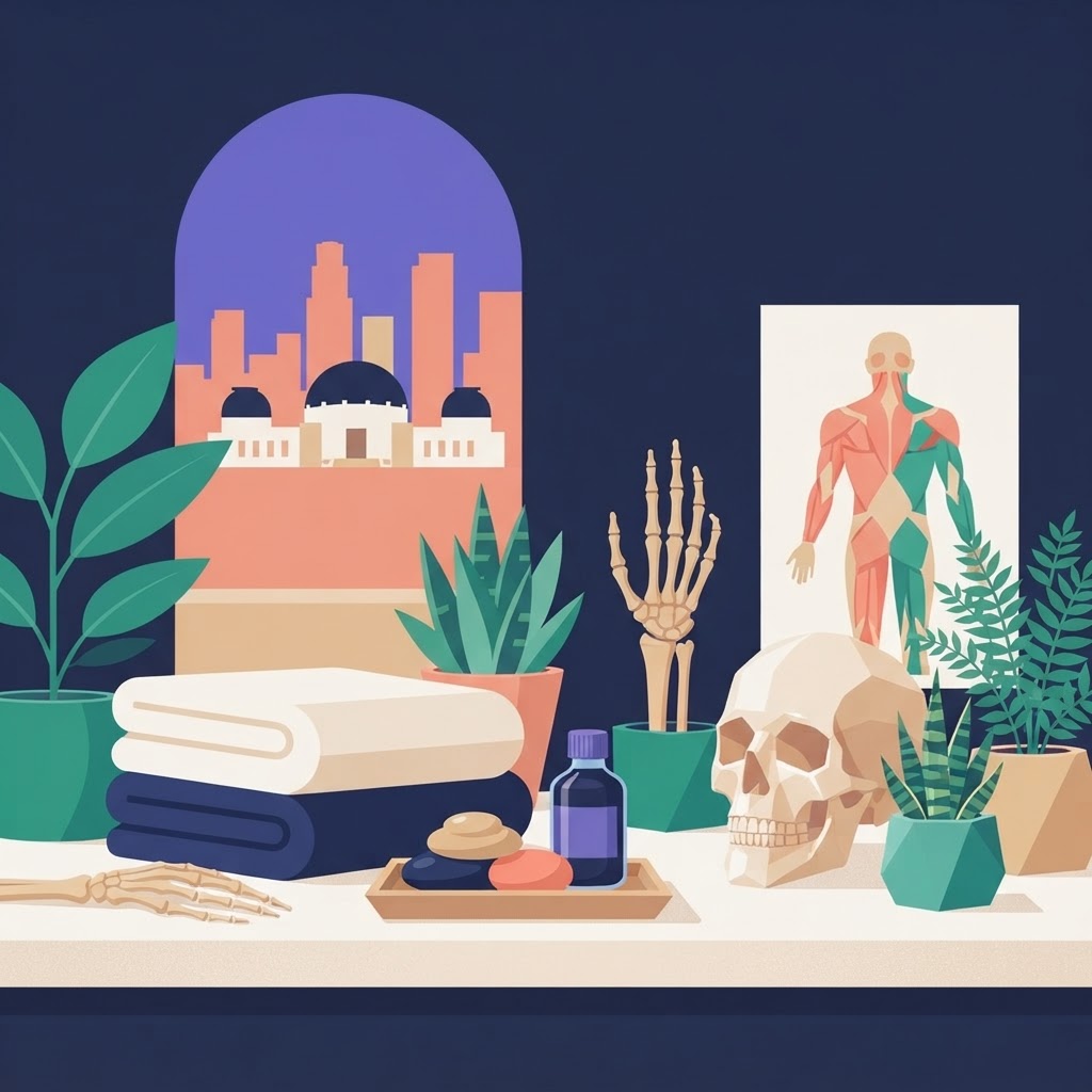 Therapeutic tools for Top Gay Massage Spas in LA Area