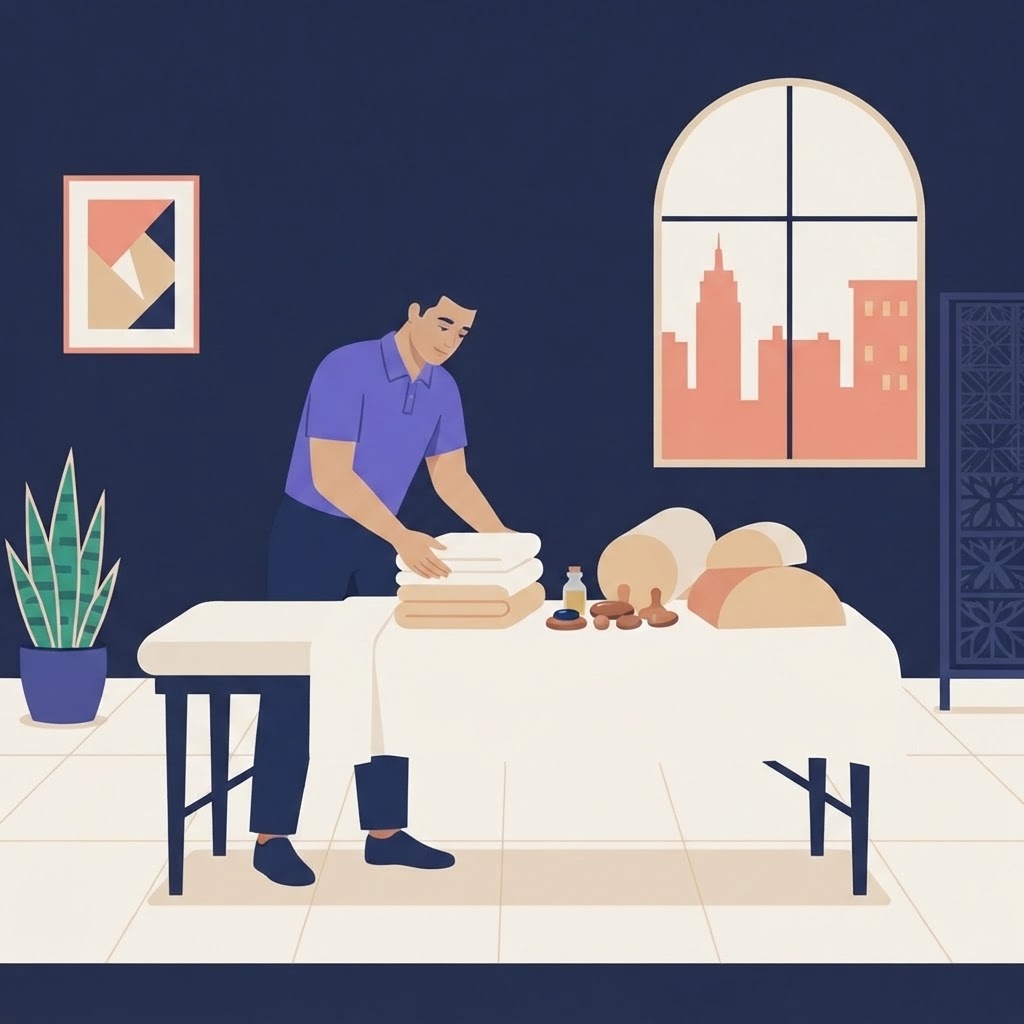Technique preparation for Massage Finder NYC: Your Guide to Male Massage Therapists