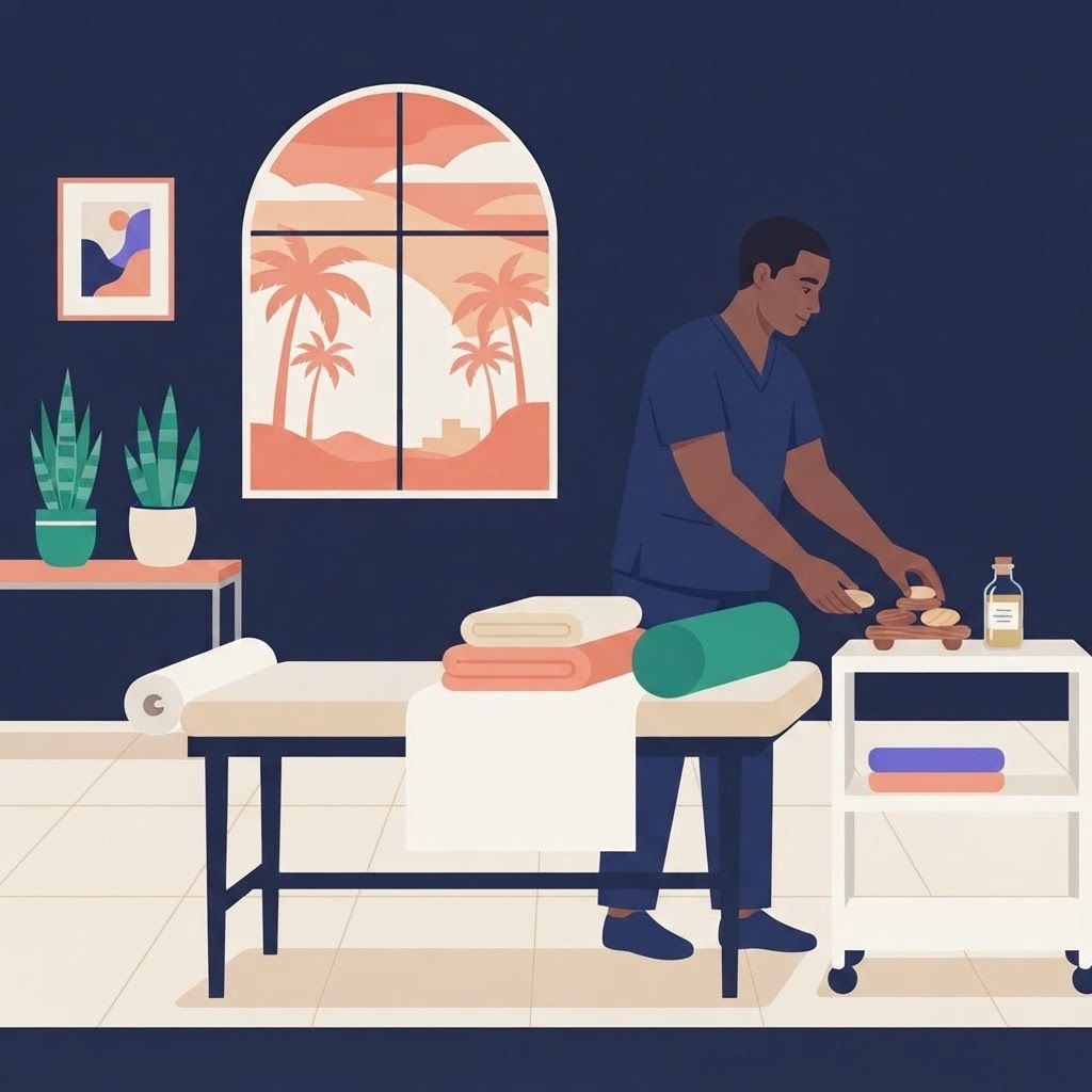 Technique preparation for The Complete Guide to Gay-Friendly Massage Therapy: What to Expect