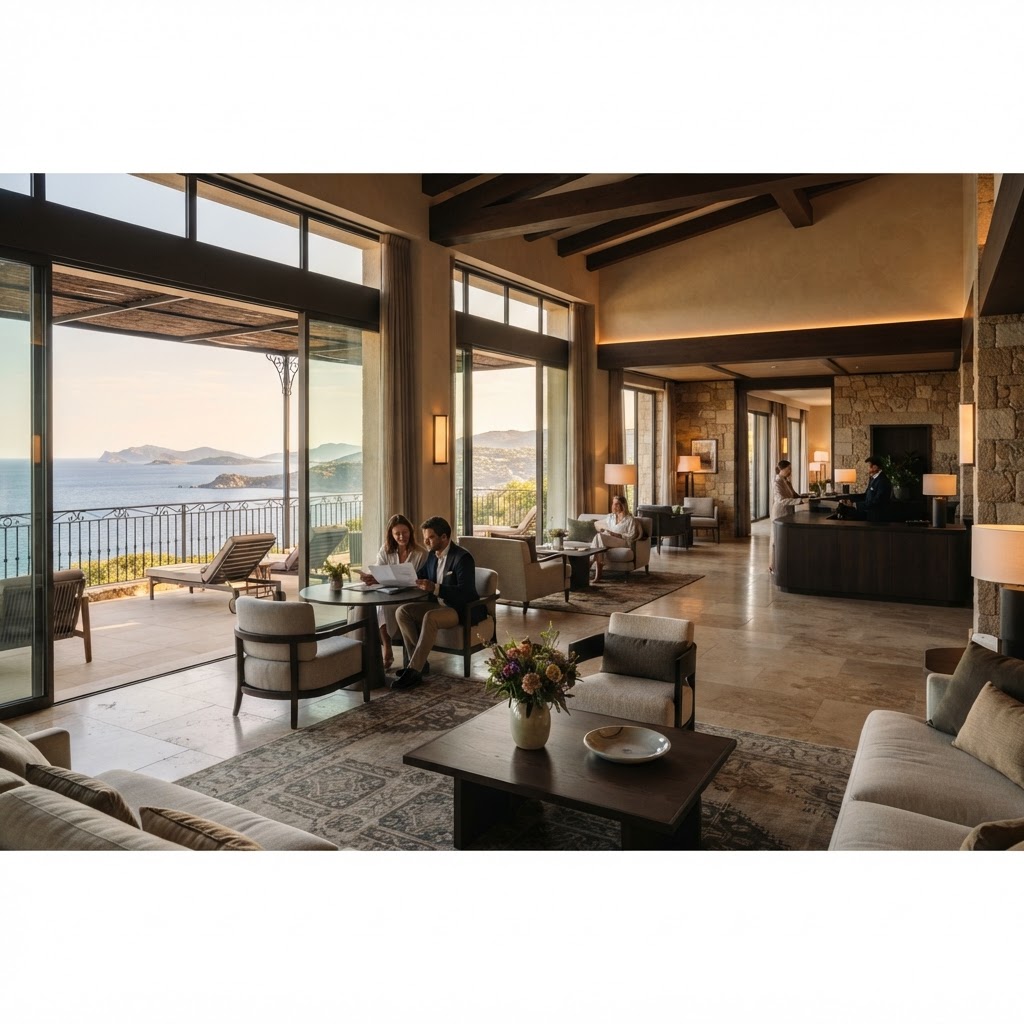 Investor reviewing a comprehensive hotel buying checklist in 2026