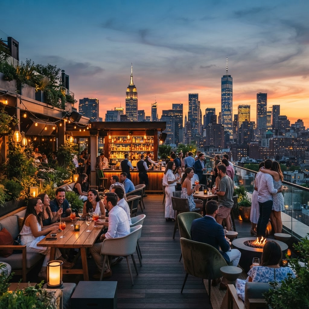 Exploring the Potential of Urban Rooftop Bars in Hospitality Investments