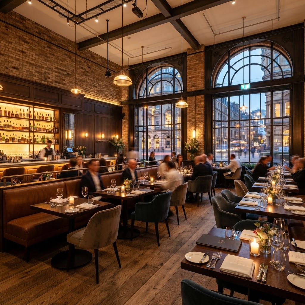 Restaurant owner reviewing a free guide to sell their restaurant