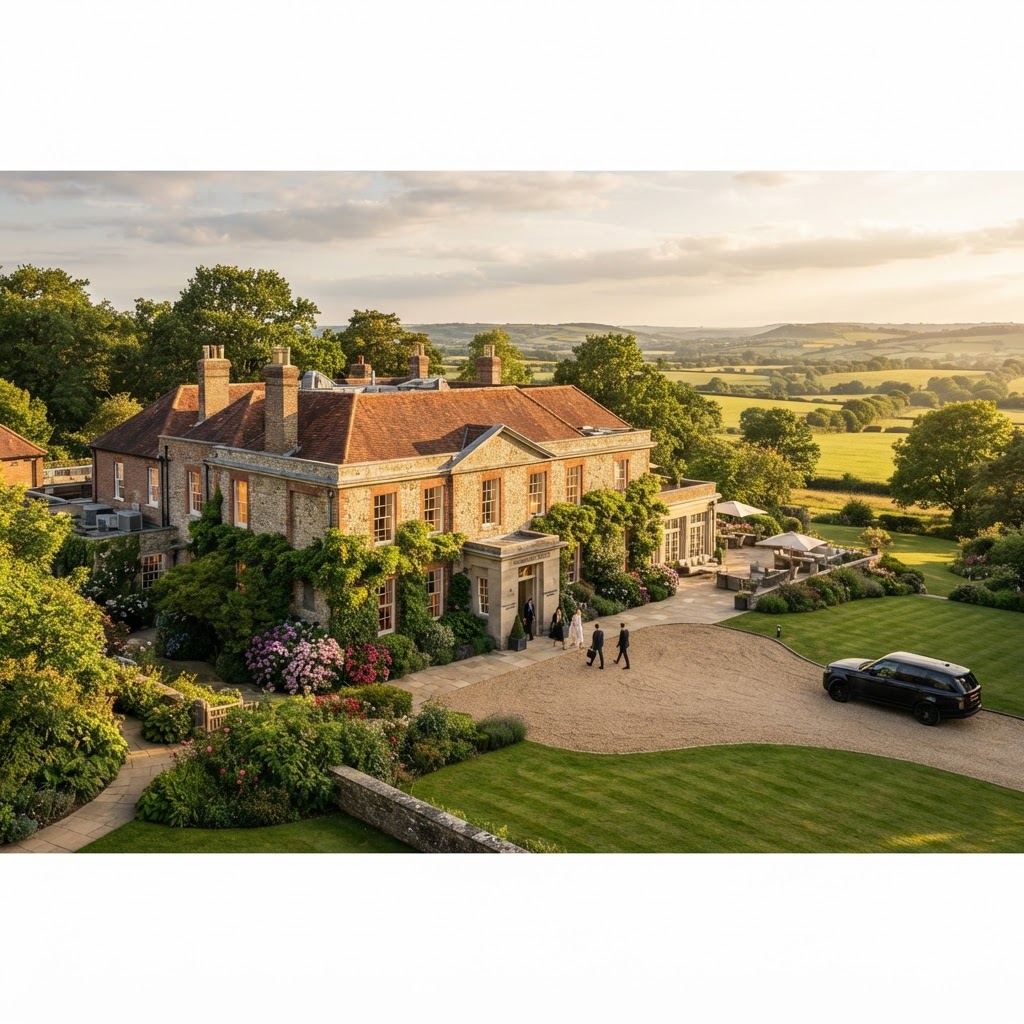 Charming Sussex hotel property showcasing coastal and countryside investment opportunities