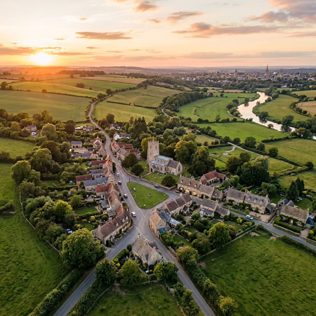 Holiday in Cumnor, England