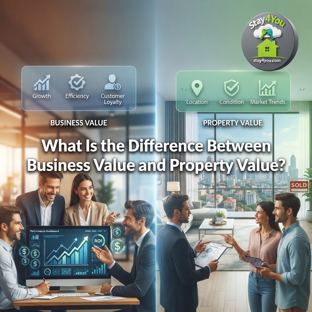 Business Value vs Property Value: Key Differences Explained