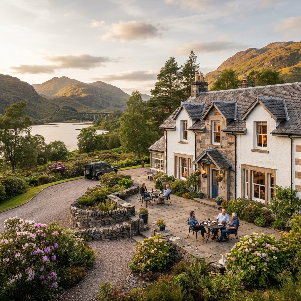 Charming Scottish B&B for sale with scenic countryside views