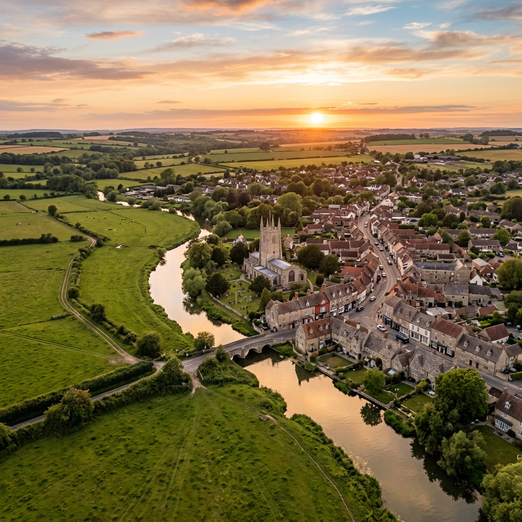 Holiday in Cricklade, England