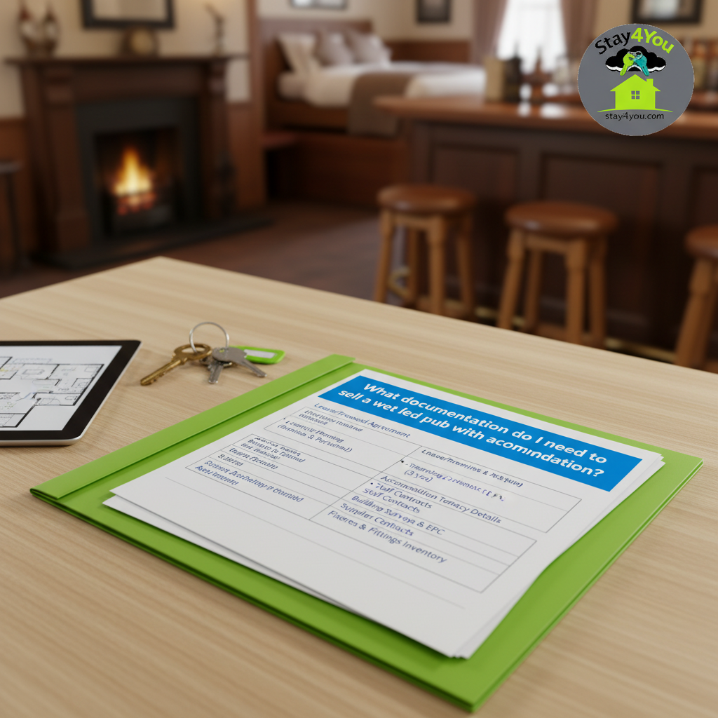 What Documents Do I Need to Sell a UK Wet Led Pub? | FAQ