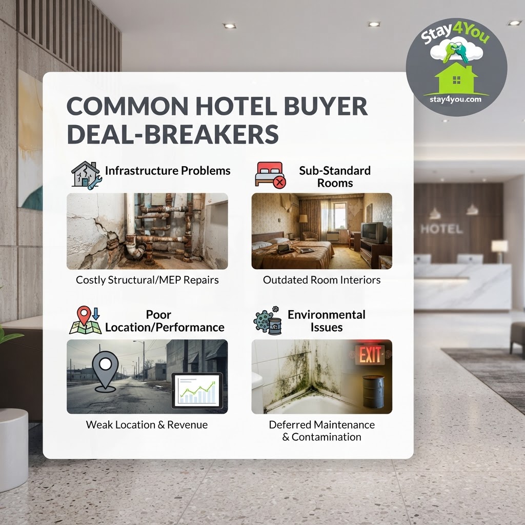 Common Deal-Breakers for Hotel Buyers | Expert Guide