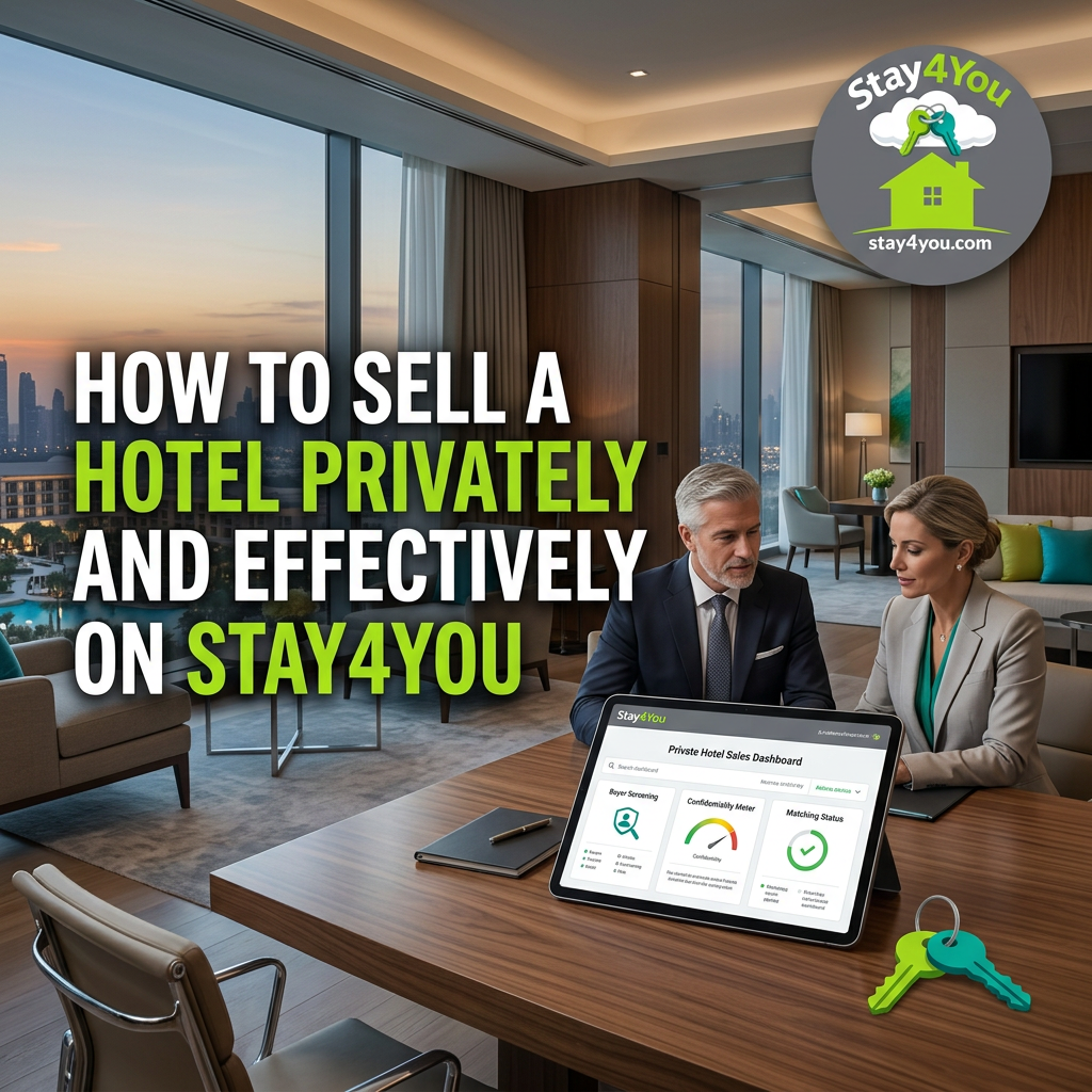 How to Sell a Hotel Privately and Effectively on Stay4You