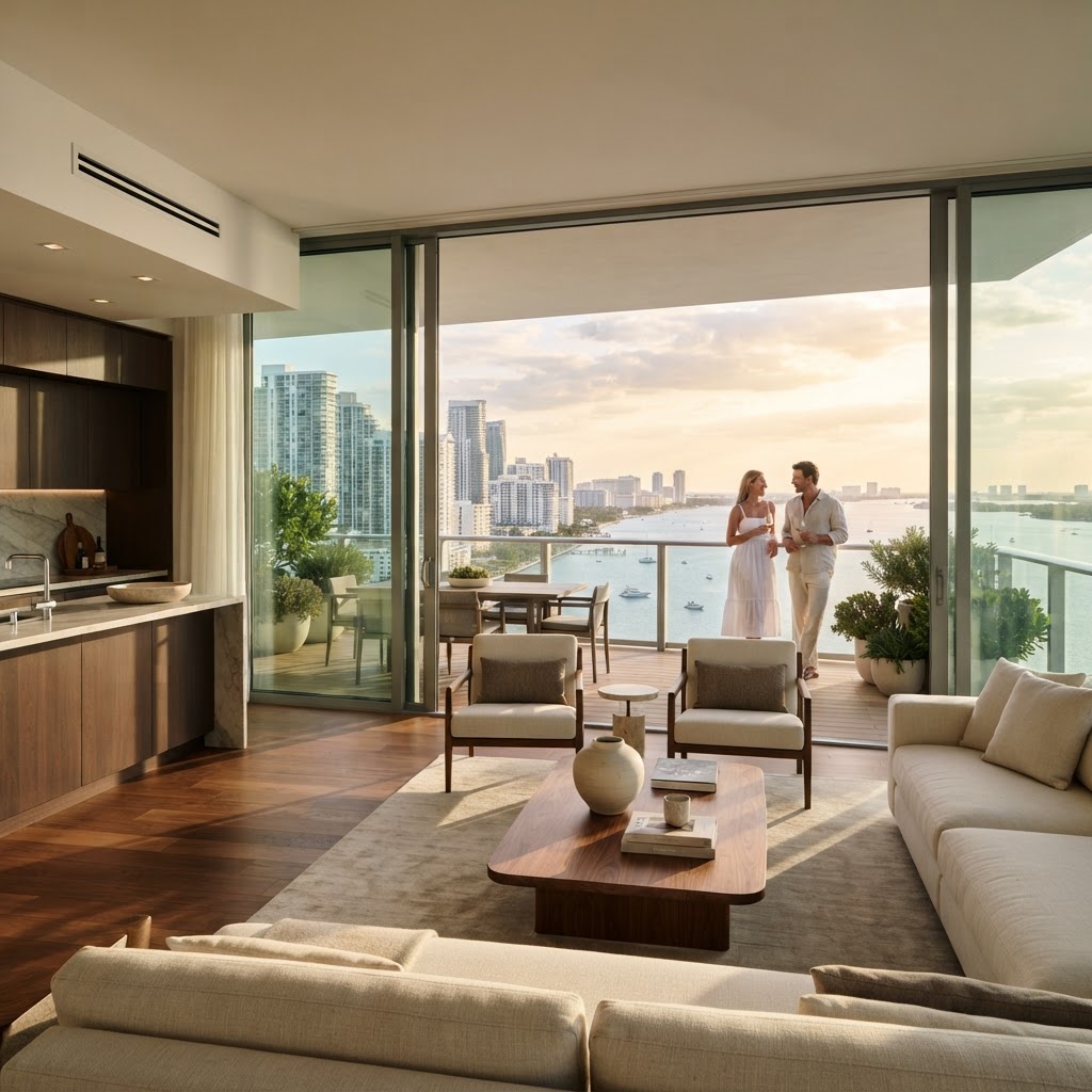 Modern US condo hotel with amenities, ideal for hospitality investors