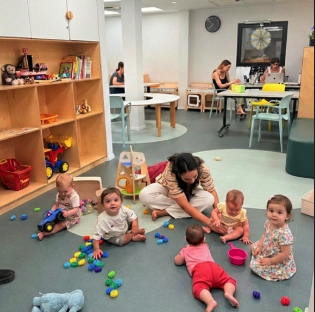 מקום לשבט - מרחב שקט להורים ותינוקות