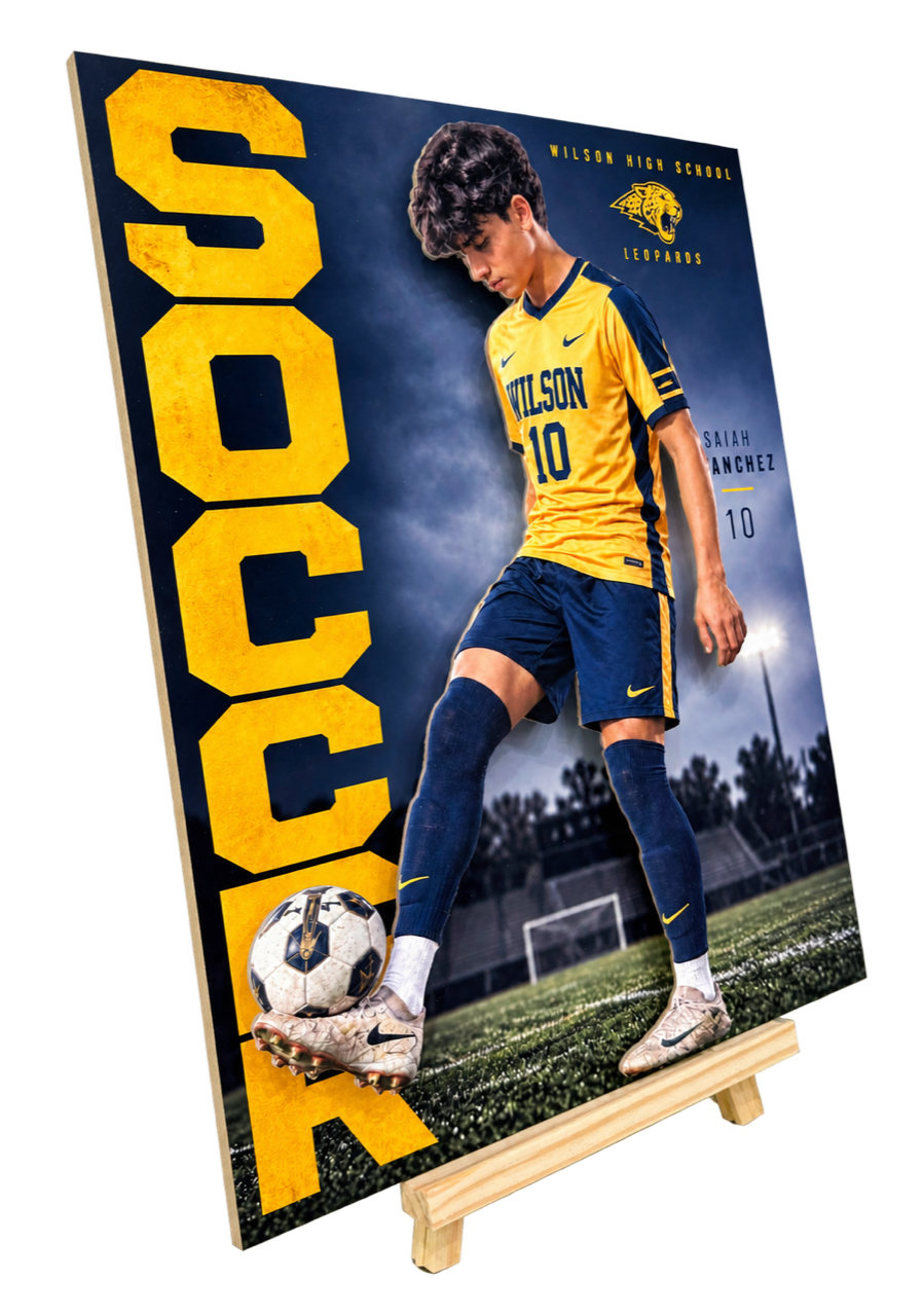 3D Athlete Showcases - Stand Images custom sports award