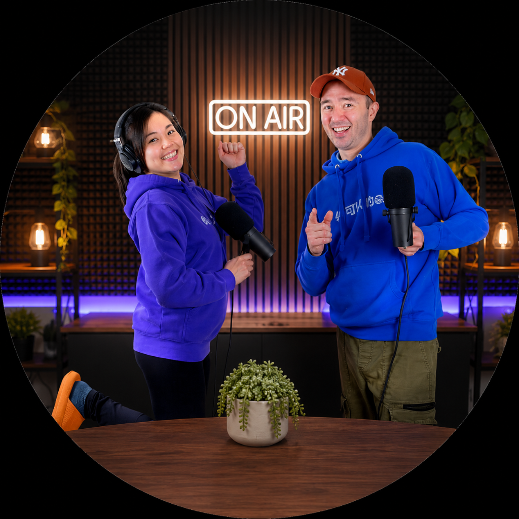 Tom and Ula β Mandarin Monkey Podcast hosts