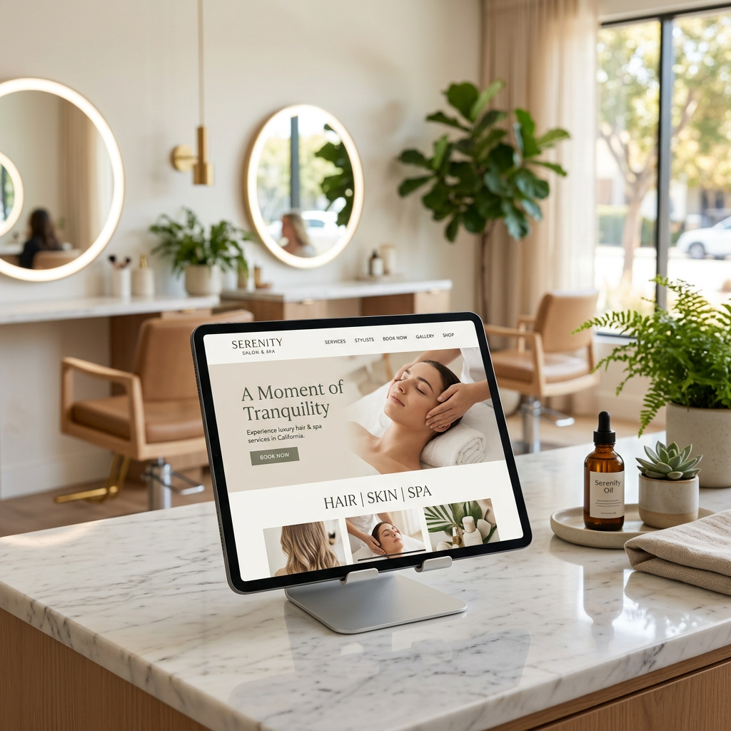 Why Your Salon's Website Is Either Filling Your Books — or Sending Clients to Someone Else