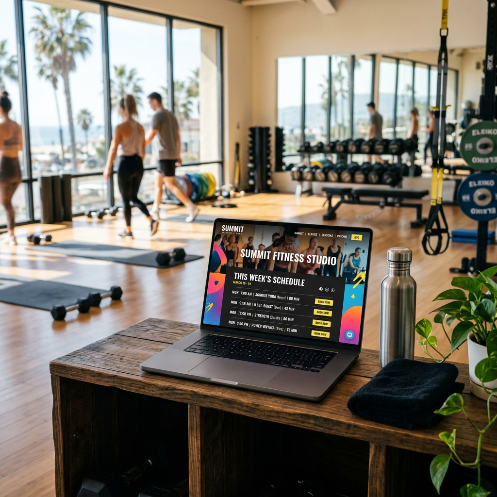 Your Gym or Studio Is Transforming Lives. Your Website Should Be Filling Your Classes.
