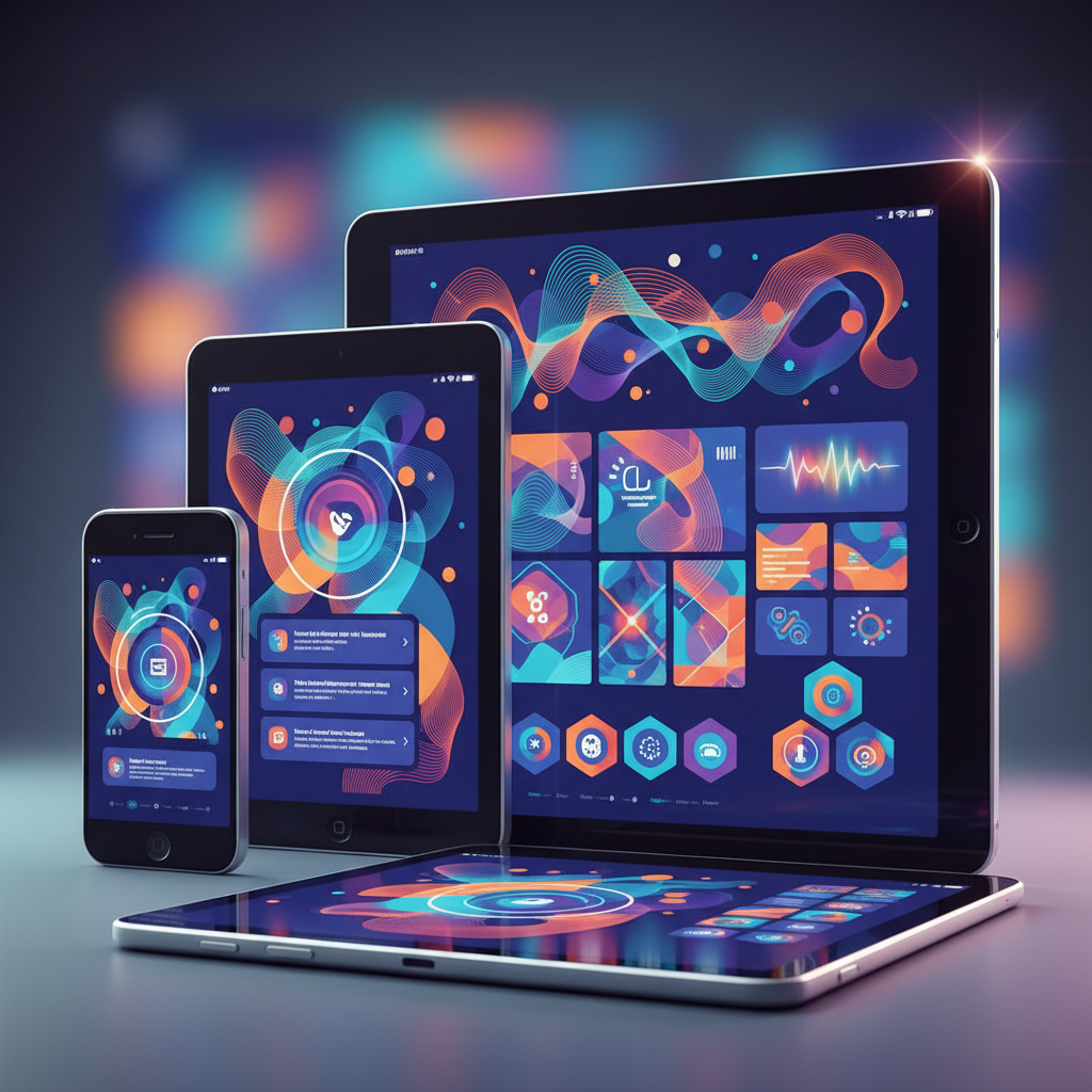 Tallahassee Businesses, a sample of responsive web design on a smartphone and tablet