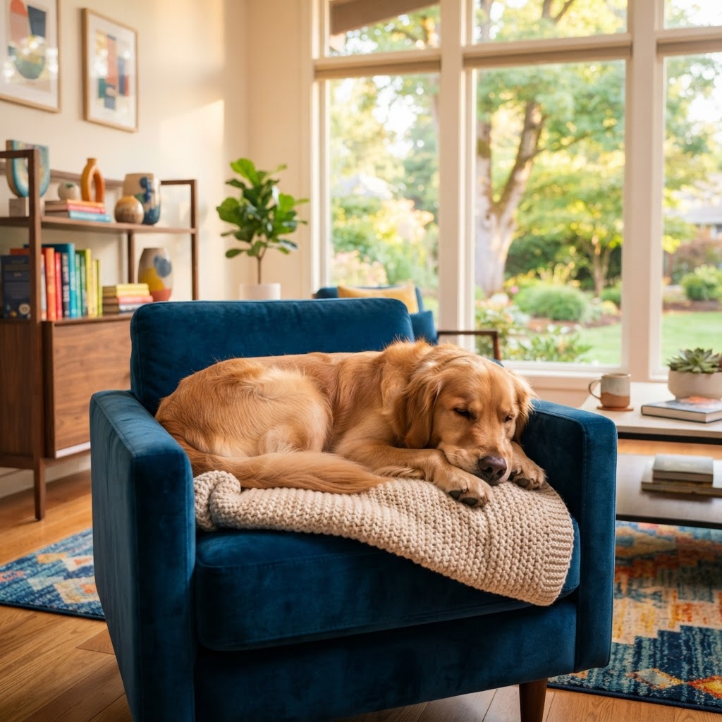 Professional pet care in a home setting