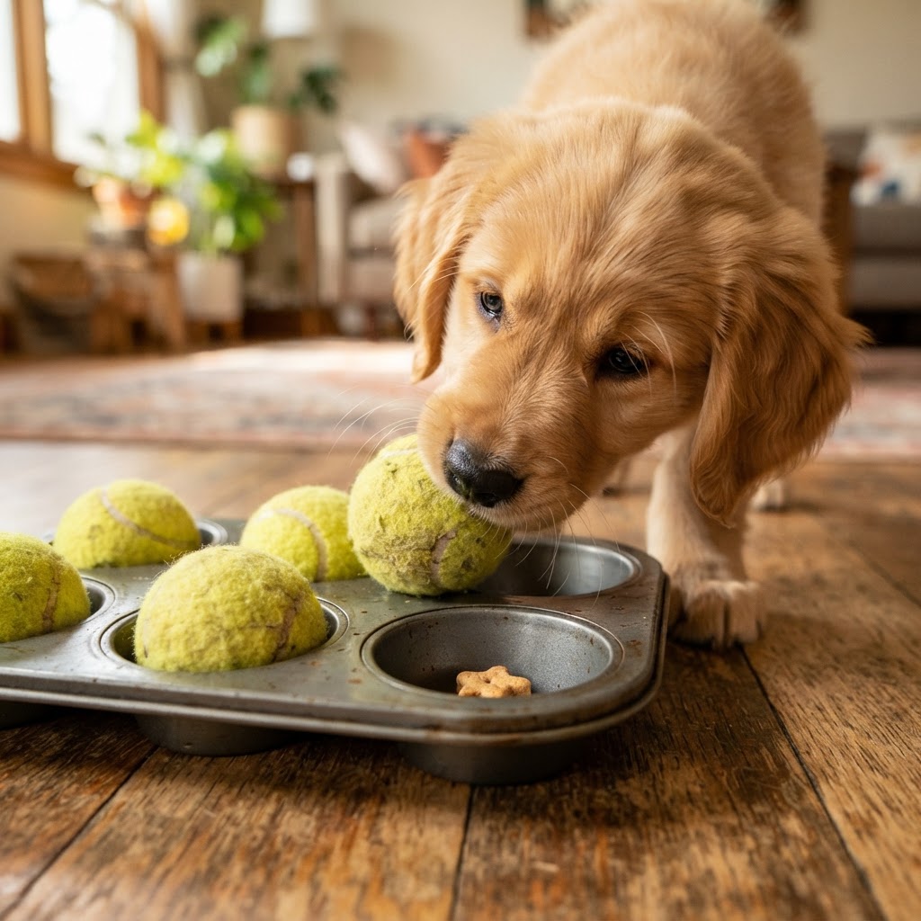 keep puppy busy