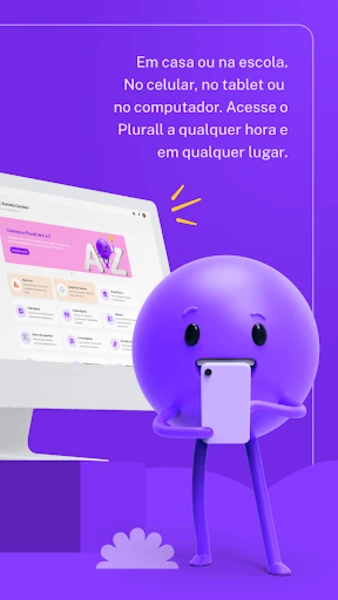 Plurall no computador e no celular