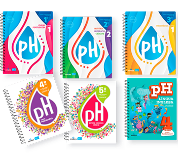 Coleção de livros do Sistema de Ensino pH