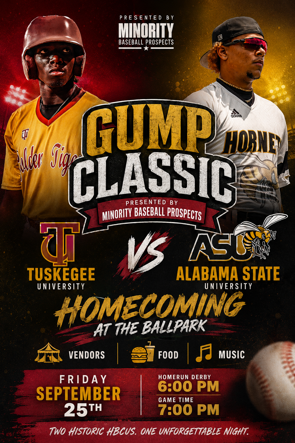 The Gump Fall Baseball Classic — Alabama State vs Tuskegee
