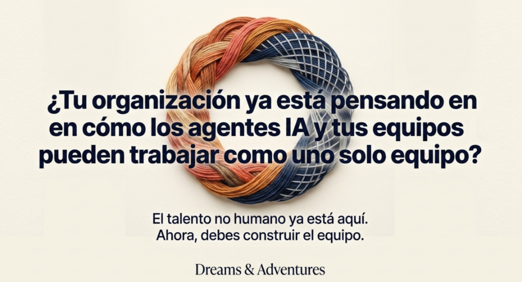 Los agentes de IA y tus equipos pueden trabajar como un solo equipo