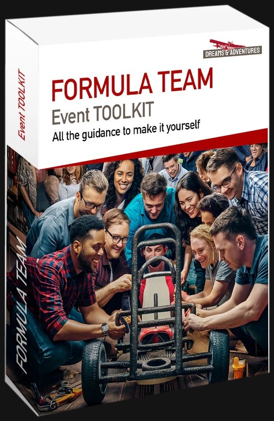 Lo organizas tú mismo con un toolkit. — toolkit DIY para organizar tu propio team building · Dreams & Adventures