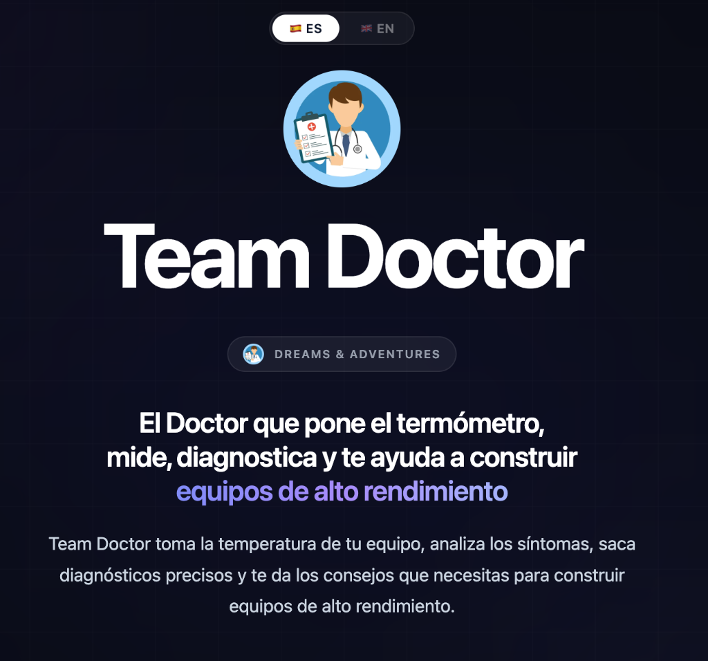 Team Doctor: detectar lo que no siempre se ve