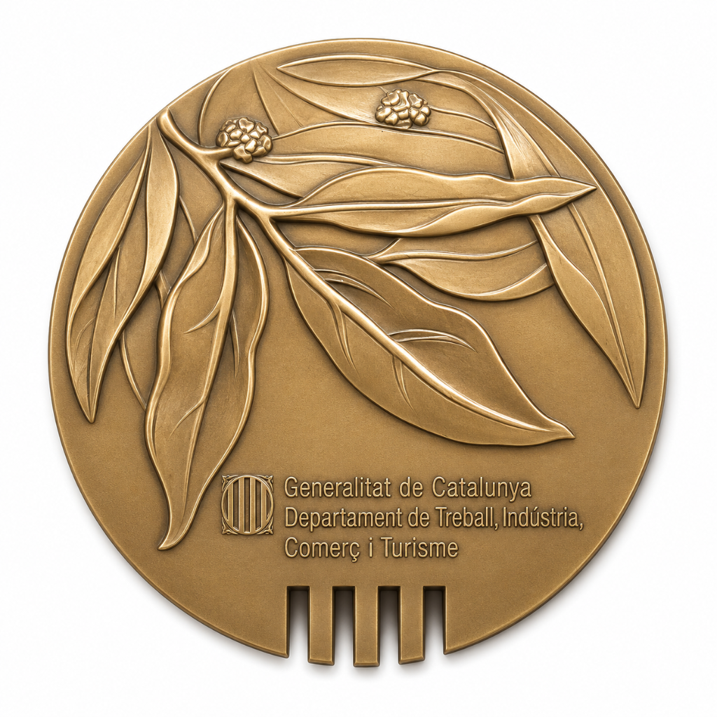 Medalla Turisme de Catalunya - Generalitat de Catalunya