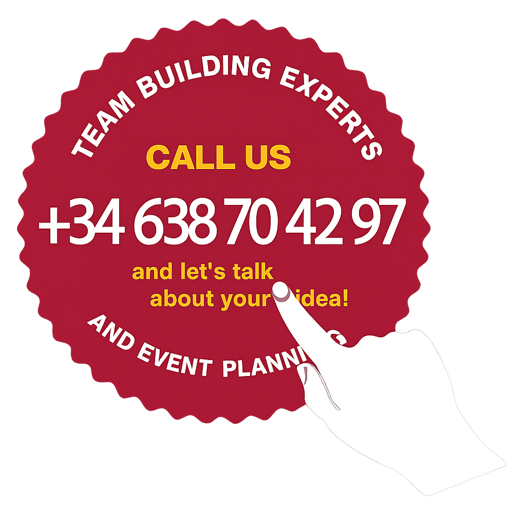 Call Us - Team Building Experts +34 638 70 42 97