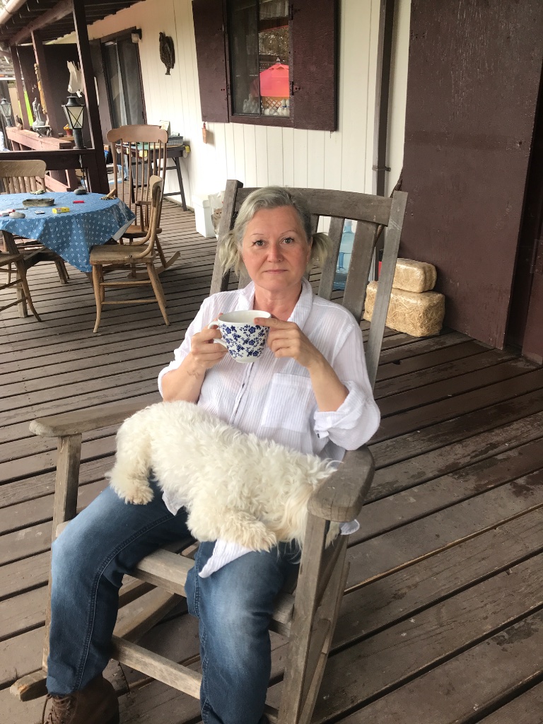 Liana on the Porch