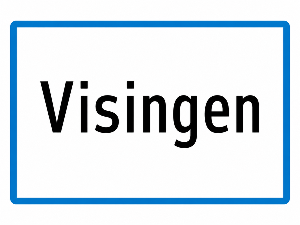 Ortseingang Visingen