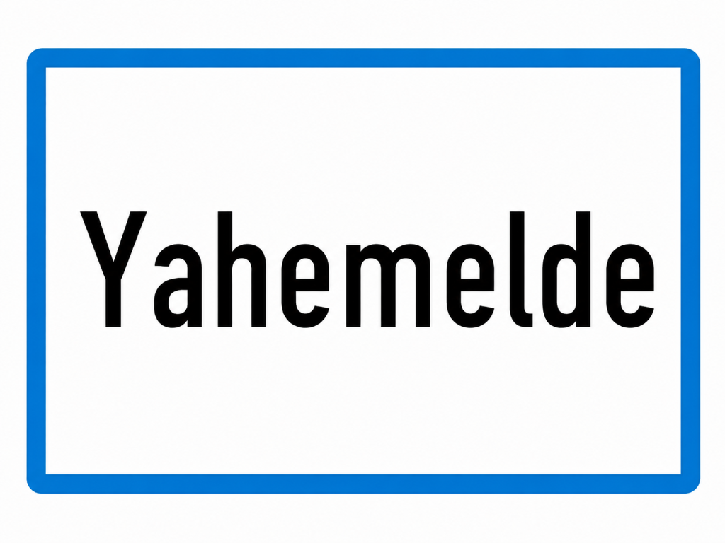 Ortseingang Yahemelde