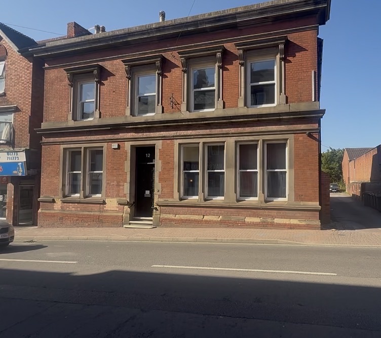 Exterior — Victorian red-brick frontage
