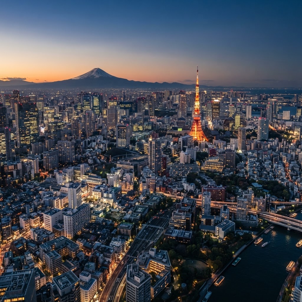 Tokyo skyline