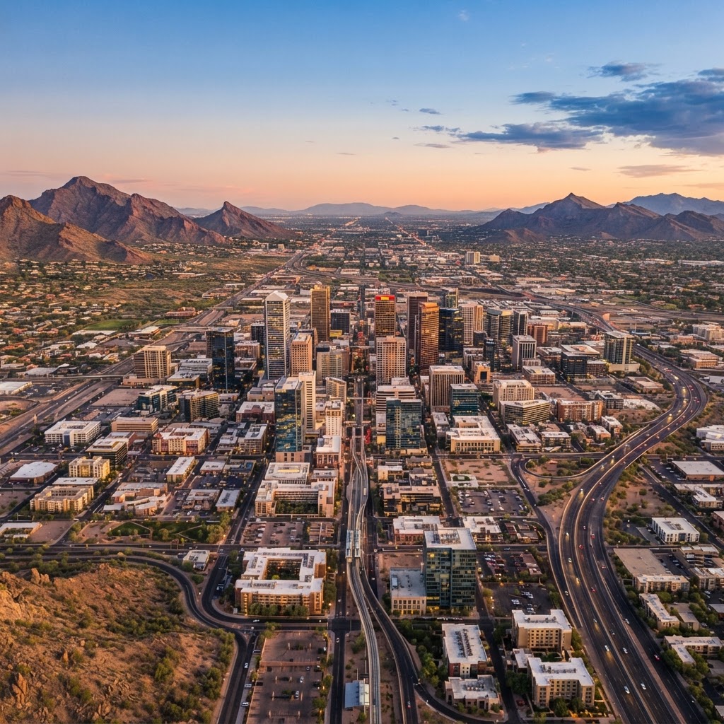Phoenix skyline