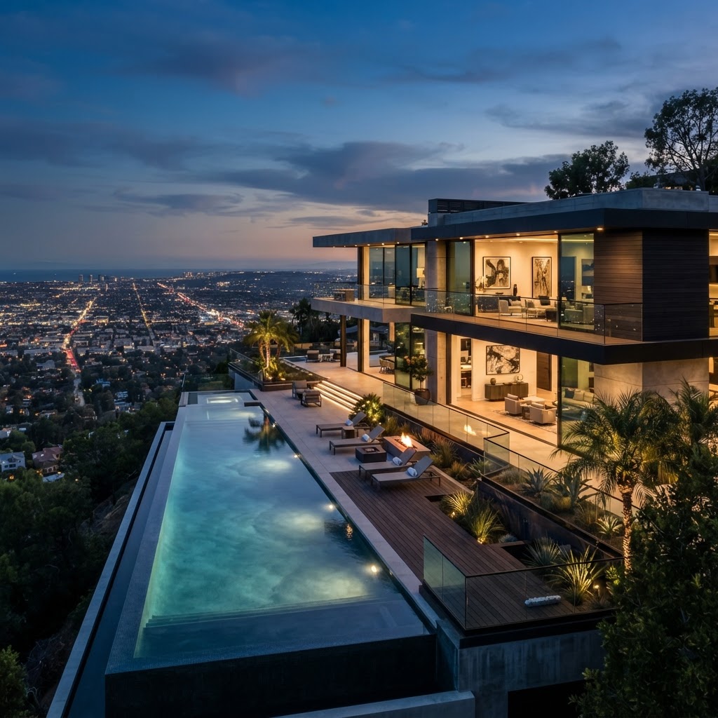 Grand Mansion in Los Angeles